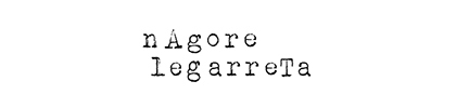 Nagore Legarretaren logoa. Logo de Nagore Legarreta.