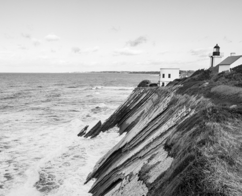 Zokoako itsasargiaren argazkia. Foto del faro de Zokoa.