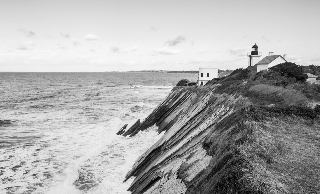 Zokoako itsasargiaren argazkia. Foto del faro de Zokoa.