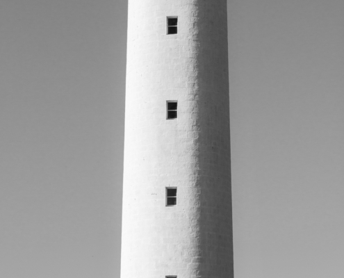 Biarritzeko itsasargiaren argazkia. Foto del faro de Biarritz.